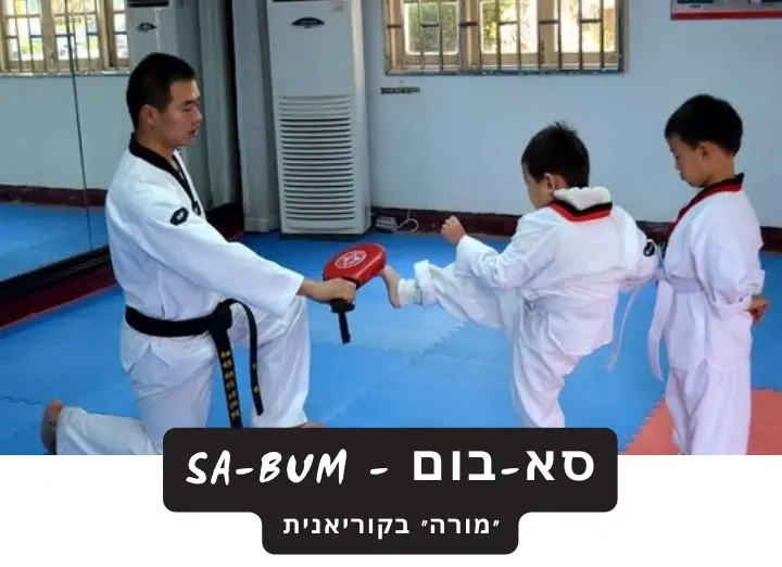 שם המורה טאקוונדו