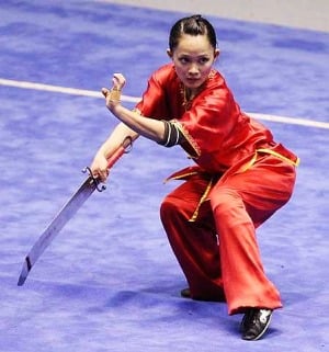 וושו - קונג פו סיני עם חרב
