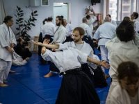 מיילס קסלר  ורועי באר תל אביב יפו אייקידו - Aikido