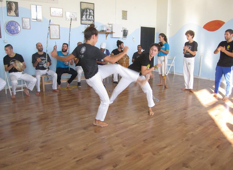 נס ציונה מתן ואהוד (אודי) יאבו קפואירה - Capoeira 