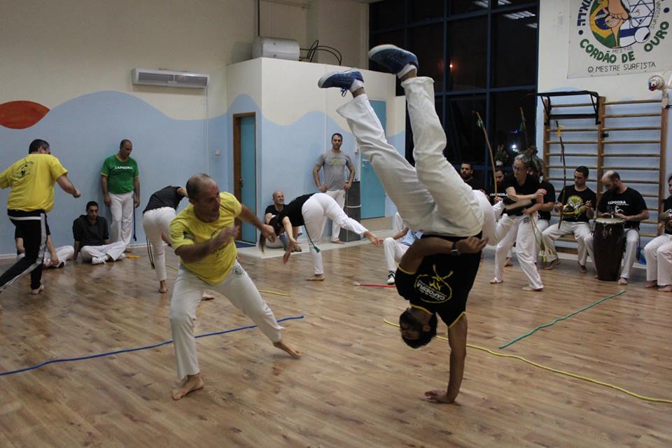 מתן ואהוד (אודי) יאבו נס ציונה קפואירה - Capoeira 