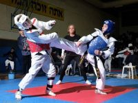 אריה ואסף בייגן ואביעד בלוך מבשרת ציון טאקוונדו - Taekwondo 
