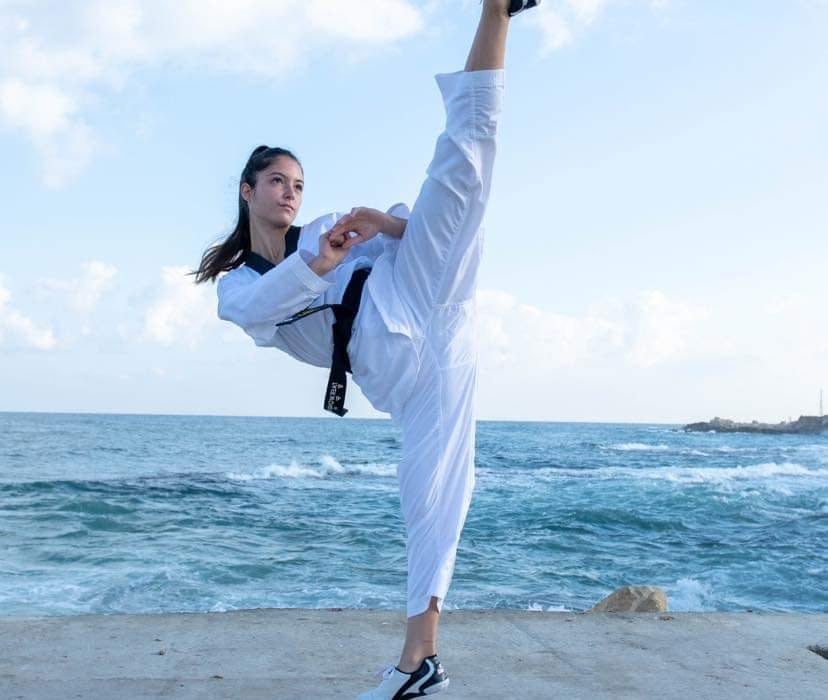 גדרה גילי חיימוביץ ורומן רוסינוב טאקוונדו - Taekwondo 