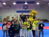 יחיעם שרעבי ורומן רוסינוב רמלה טאקוונדו - Taekwondo 