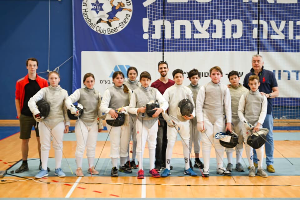 גרגורי גרוס באר שבע סייף – Fencing 