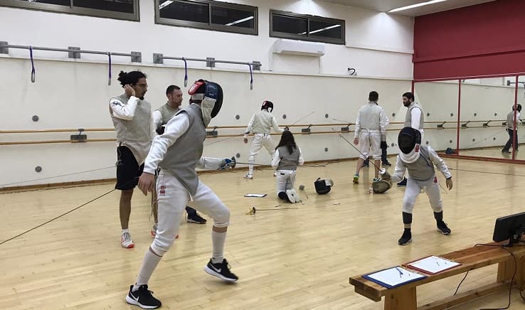 מיכאל רייכמן חיפה סייף – Fencing 