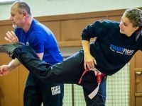 חדרה אביבית כהן ולאה דריי קרב מגע – Krav Maga 