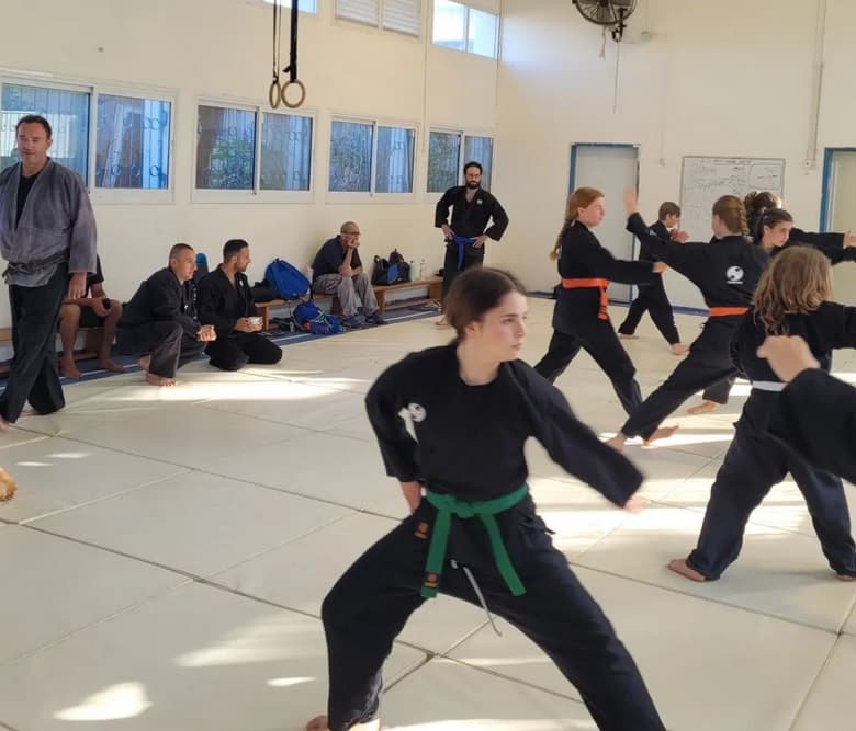 רעם מנצור פרדס חנה כרכור נינג'יטסו - Ninjutsu  קרב מגע – Krav Maga