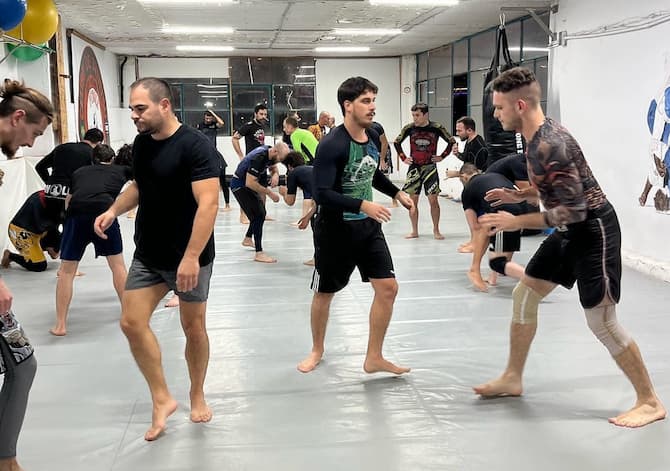 רועי נאמן ונטלי לוריא תל אביב יפו ג'וג'יטסו ברזילאי - BJJ 