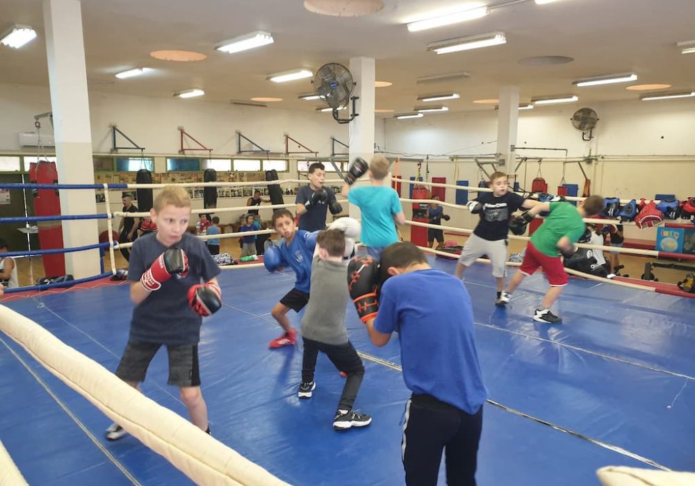 דוד קוגן ובוגדן ברגר קריית גת איגרוף קלאסי - Boxing 