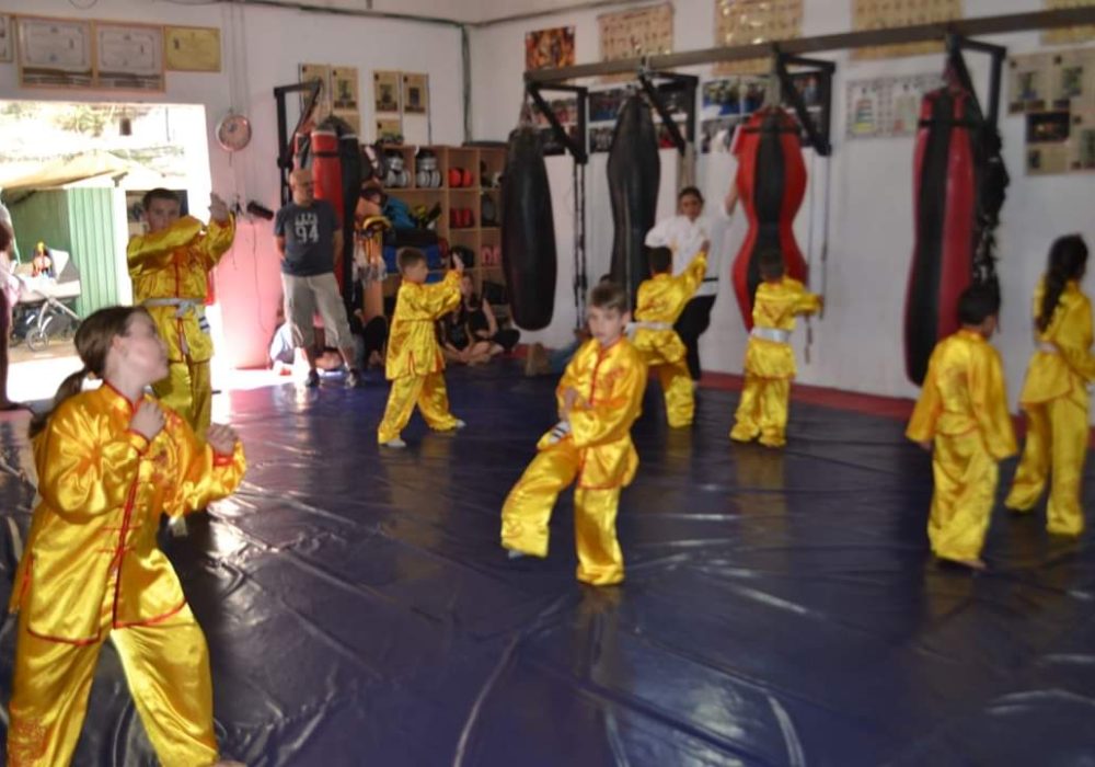 דרקון הזהב קונג פו – Kung Fu וושו - Wushu  מעלה אדומים