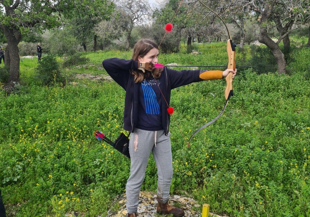 רואי גולדמן קריית טבעון קשתות (חץ וקשת) - Archery 