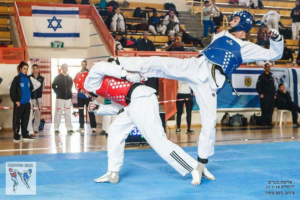 נמרוד  קרביצקי נס ציונה טאקוונדו - Taekwondo