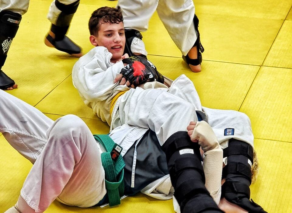 יגאל ואור יצחקי  שוהם ג'וג'יטסו יפני - Jujutsu
