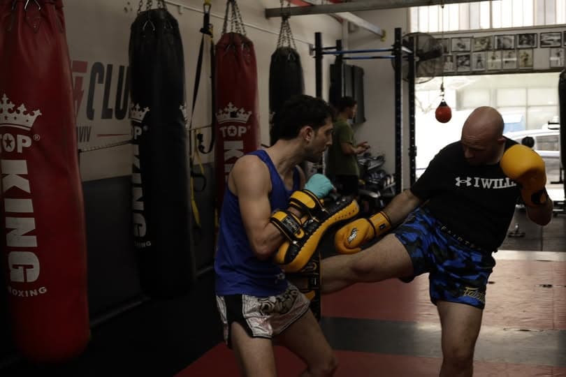 משה  מזרחי קריית אונו איגרוף תאילנדי - Muay Thai